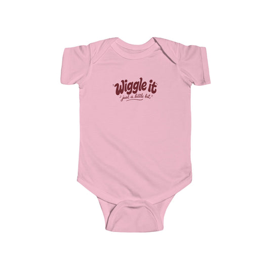 "Wiggle It Just a Little Bit" Baby Onesie