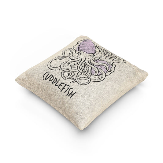 "Cuttlefish" Woven Pillow