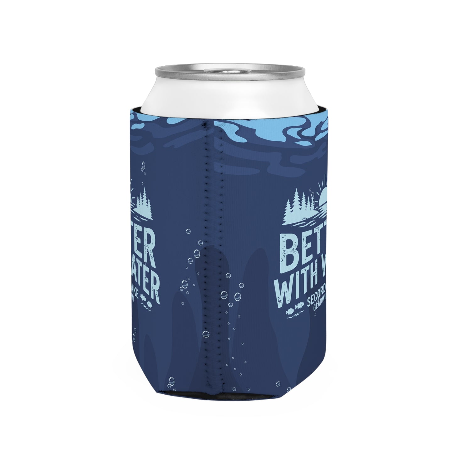 "Better with Water" Insulated Beer Can Koozie