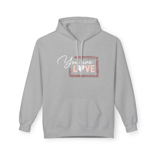 "You Are Love" Unisex Midweight Softstyle Fleece Hoodie