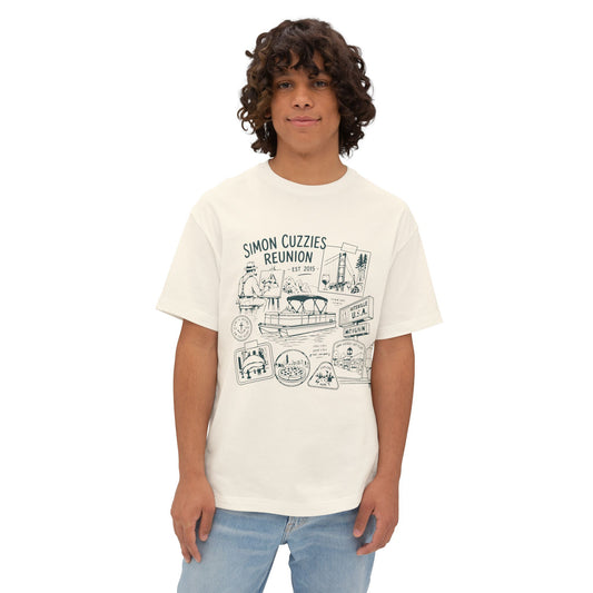 "Cuzzie Reunion" Unisex Oversized Boxy Tee