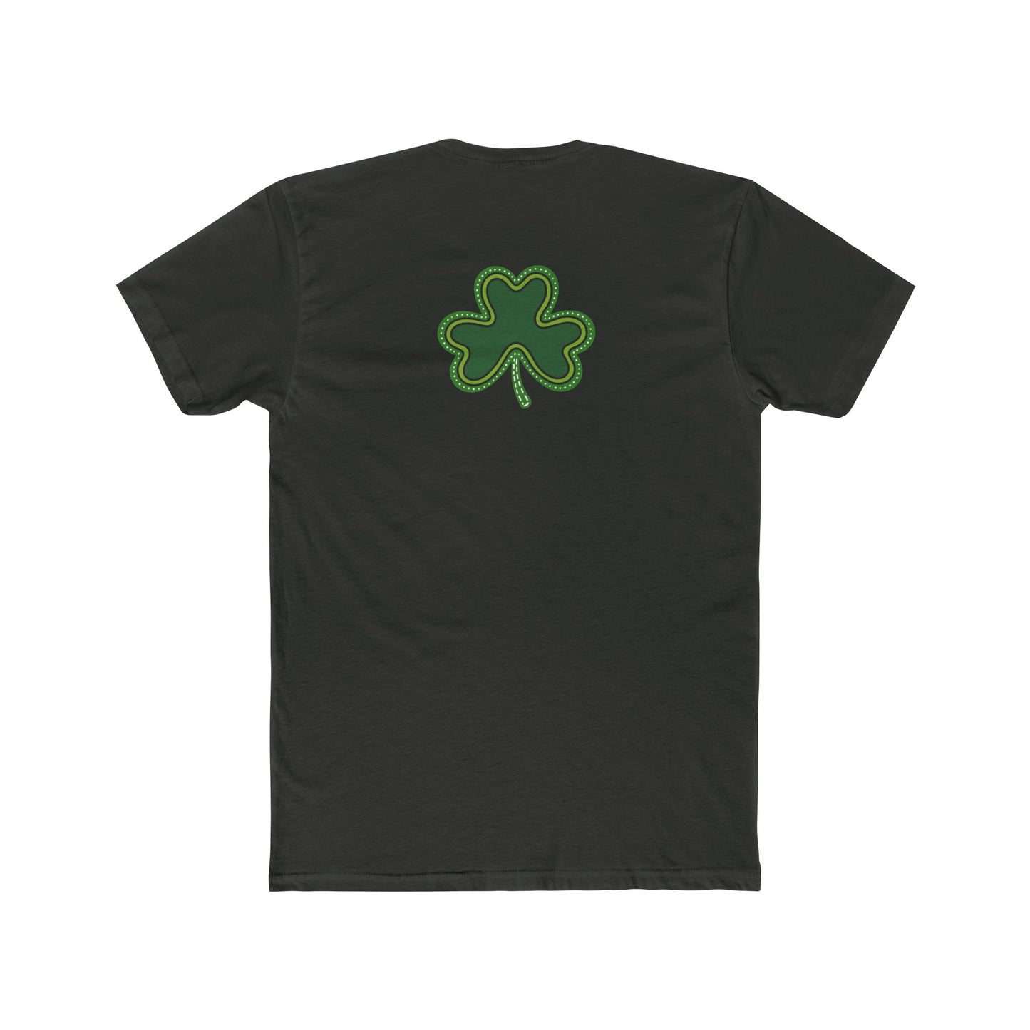 Lucky Men's Shamrock T-Shirt | Green Rainbow & Clover Graphic | St. Patrick's Day Apparel