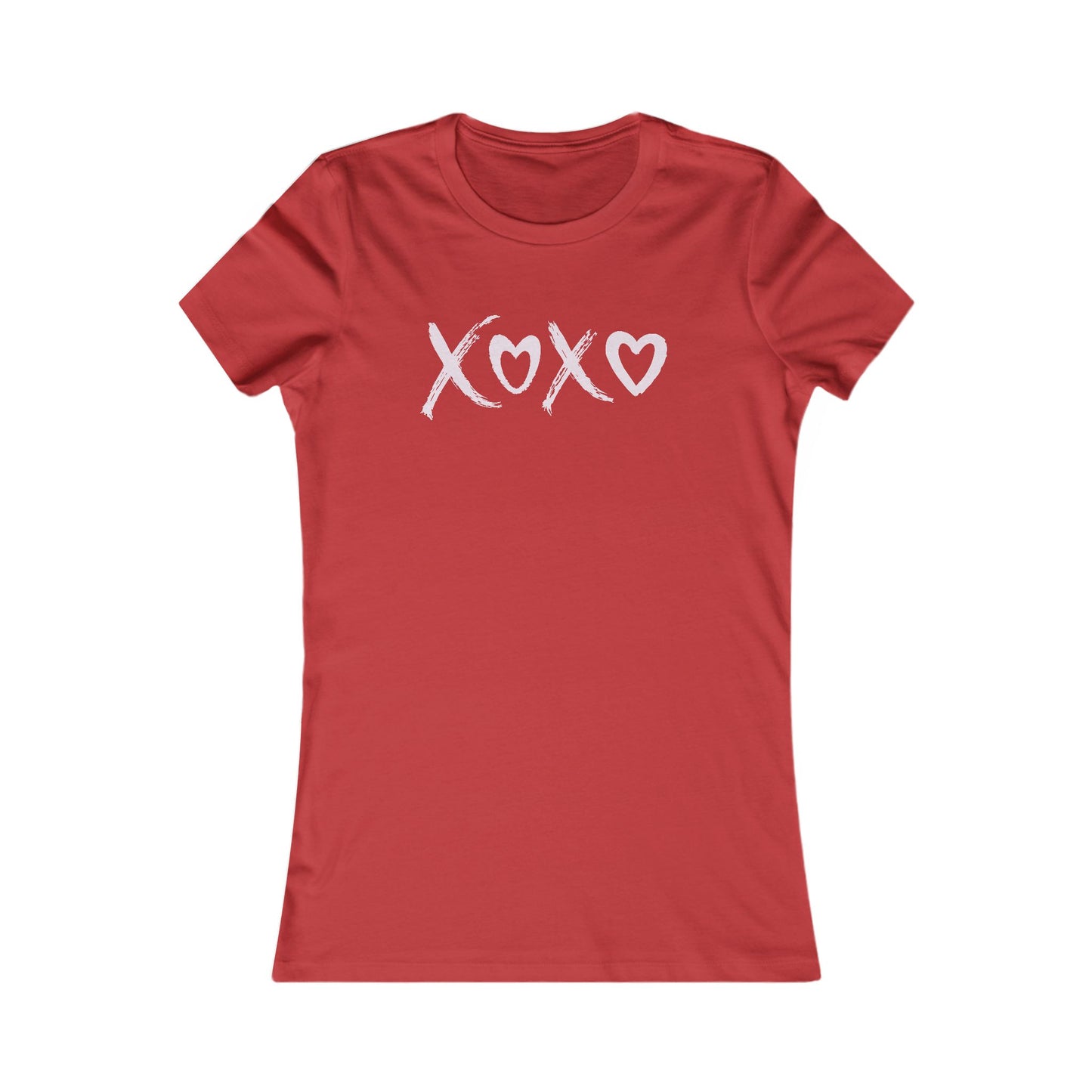 "XOXO" Bella+Canvas Heart Women's Tee