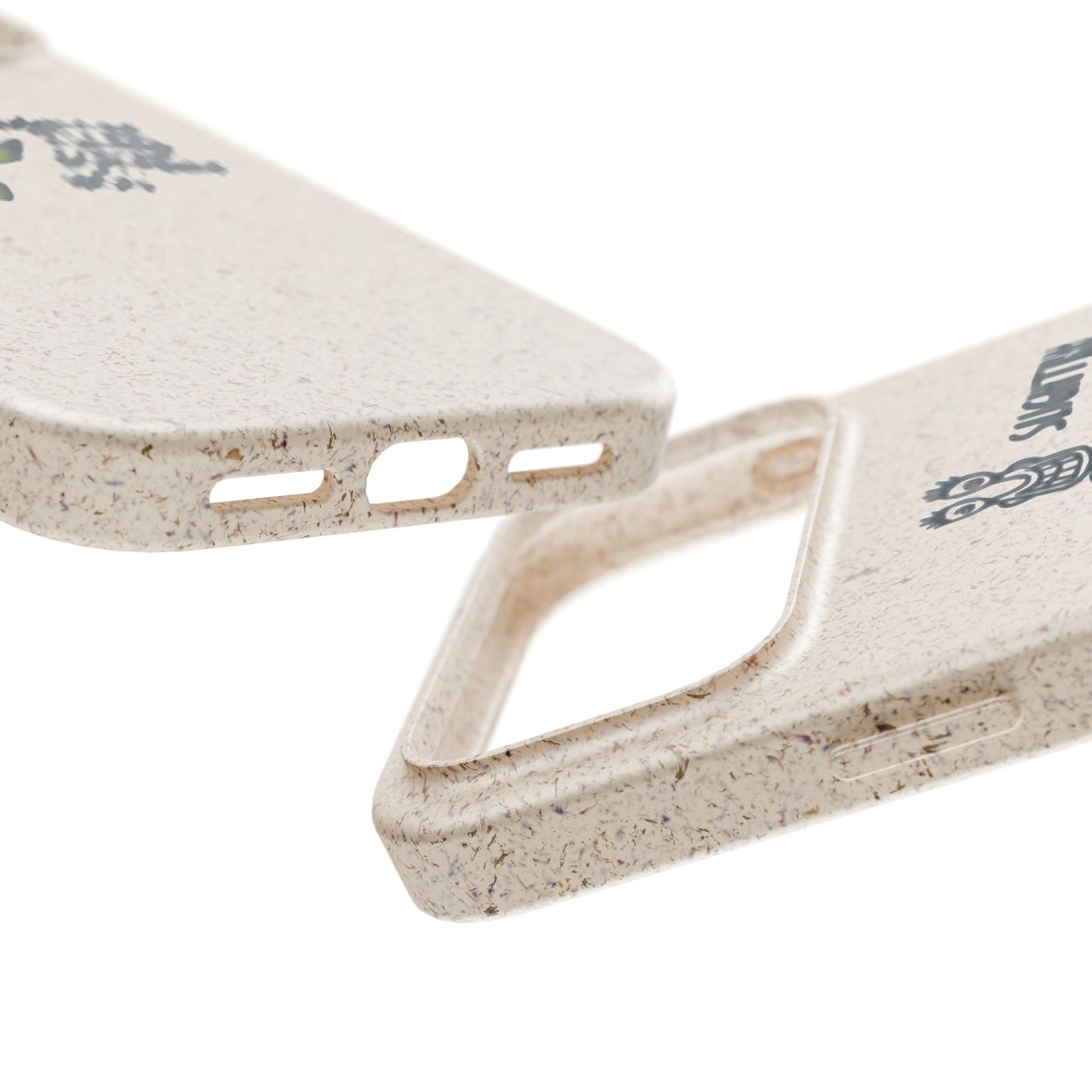 "Slightly Titled, Totally You" — Biodegradable Phone Case