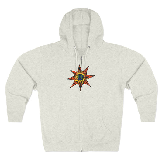 "Mother Bloom Wellness Clinic" Zip Hoodie