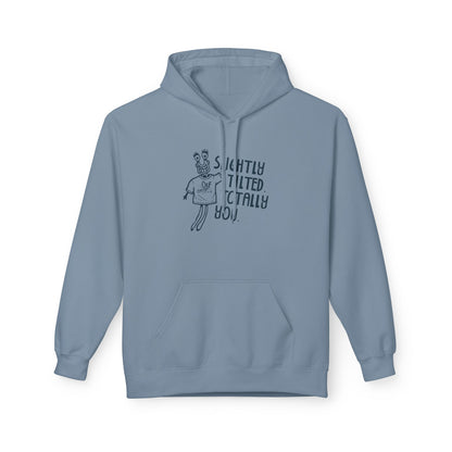 "Slightly Tilted, Totally You" Pullover Hoodie