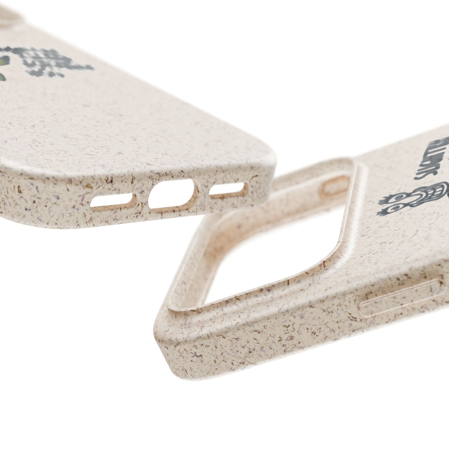 "Slightly Titled, Totally You"  —  Biodegradable Phone Case