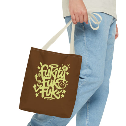 Tote Bag — Hand-Drawn Funky Lettering Graphic Tote
