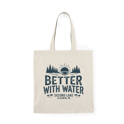 "Better With Water" Tote Bag