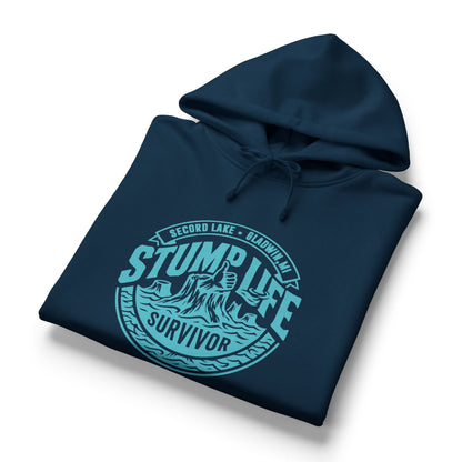 "Stump Life, Secord Lake" Survivor  — Women's Organic Hoodie