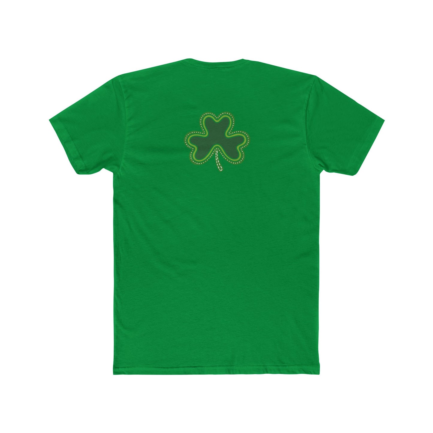 Lucky Men's Shamrock T-Shirt | Green Rainbow & Clover Graphic | St. Patrick's Day Apparel
