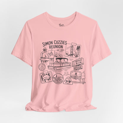 "Cuzzie Reunion" Unisex Jersey Short Sleeve Tee