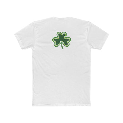Lucky Men's Shamrock T-Shirt | Green Rainbow & Clover Graphic | St. Patrick's Day Apparel