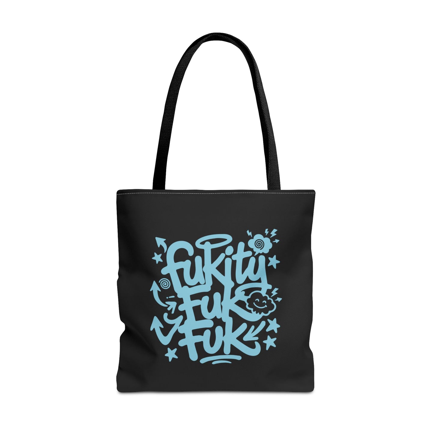 Tote Bag — Hand-Drawn Funky Lettering Graphic Tote