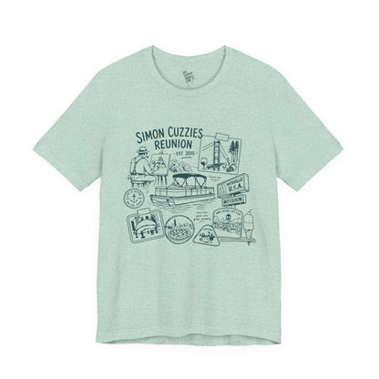 "Cuzzie Reunion" Unisex Jersey Short Sleeve Tee