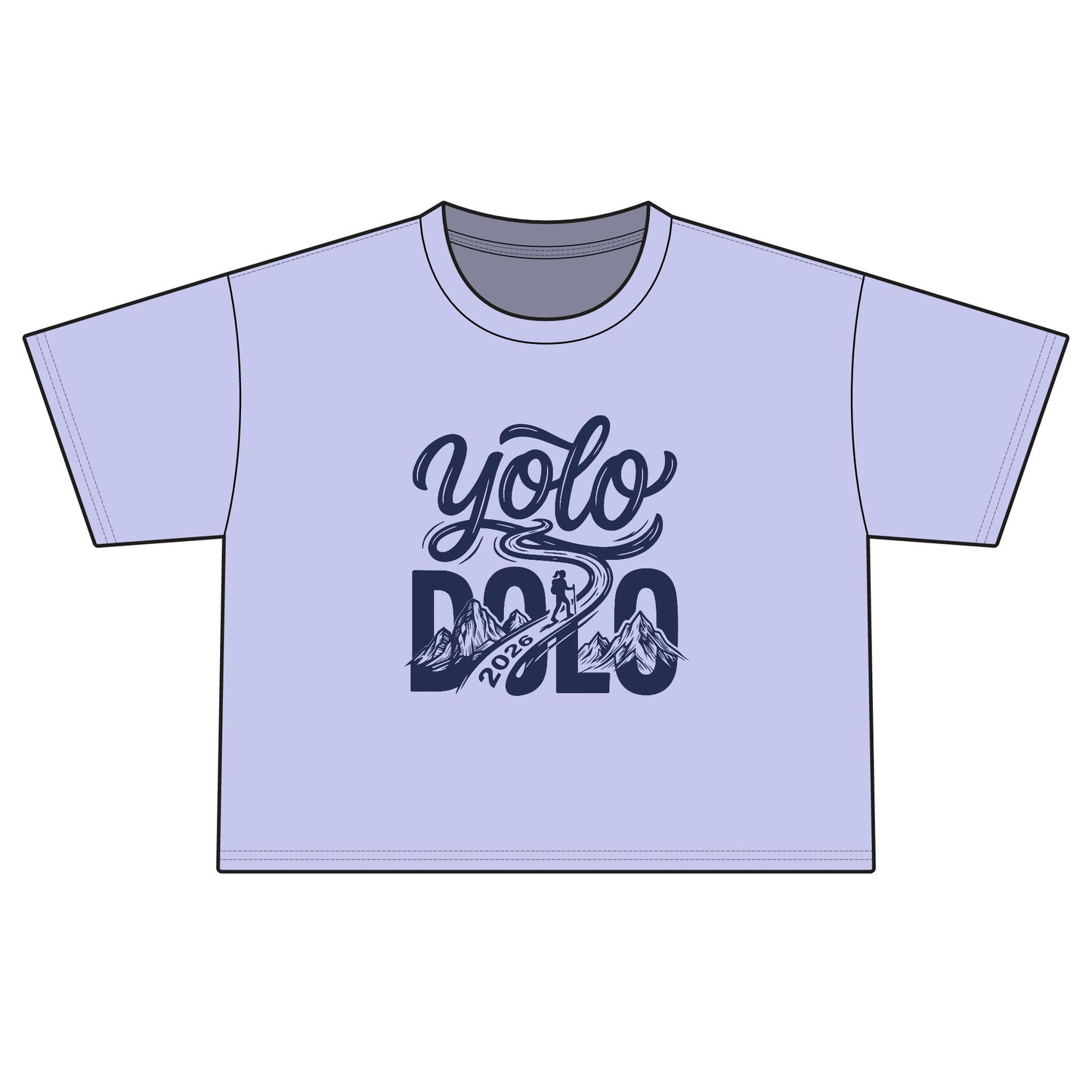 "YOLO DOLO" Women's Boxy Tee