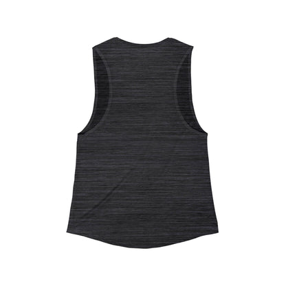 YOLO Dolo Graphic Muscle Tank — Women's Casual Scoop Tank Top