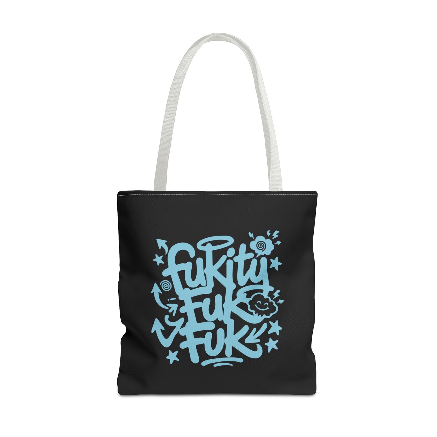 Tote Bag — Hand-Drawn Funky Lettering Graphic Tote