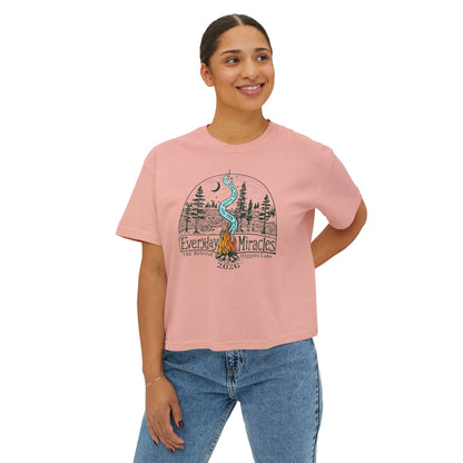 "Everyday Miracles" Women's Boxy Tee