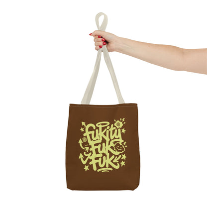 Tote Bag — Hand-Drawn Funky Lettering Graphic Tote