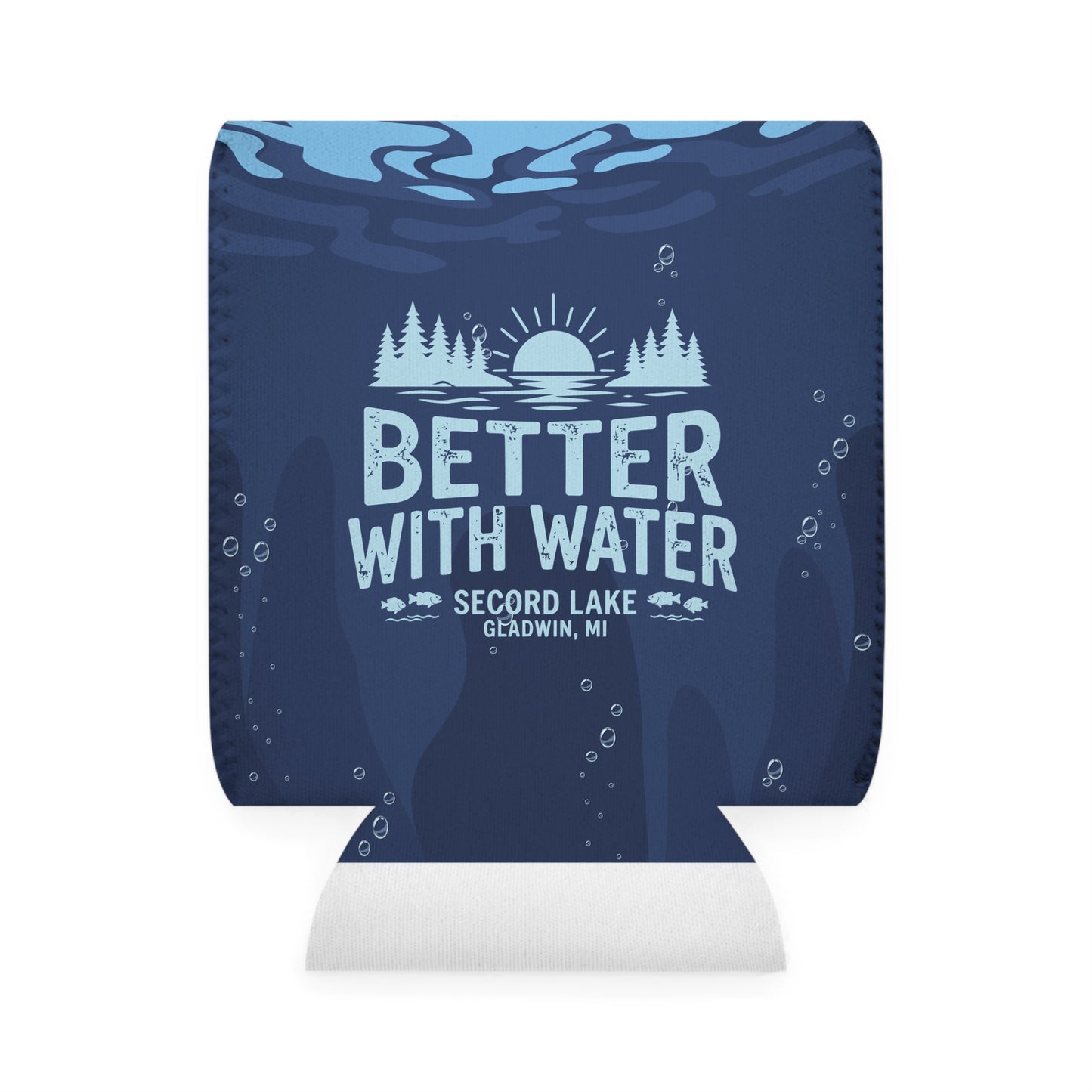 "Better with Water" Insulated Beer Can Koozie