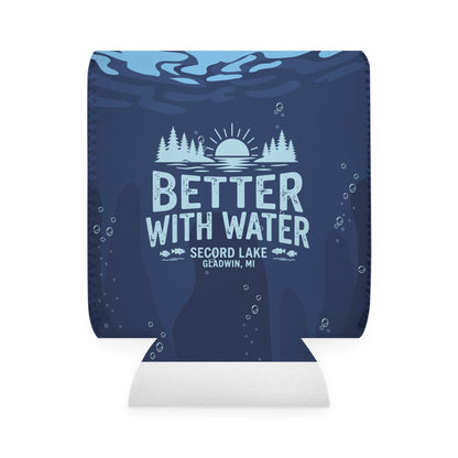 "Better with Water" Insulated Beer Can Koozie