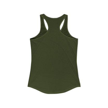 Inspirational Frog Graphic Tank | "Becoming" Women's Racerback | Mindful Activewear