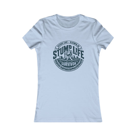 "Stump Life Survivor, Secord Lake"  – Women's Tee