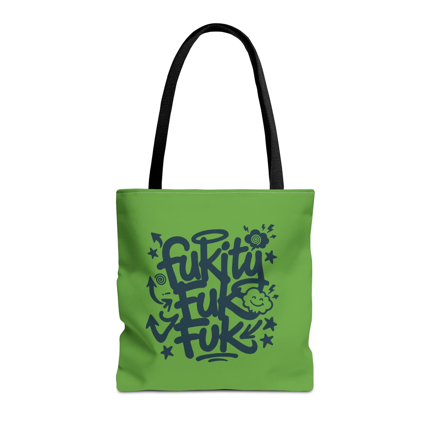 Tote Bag — Hand-Drawn Funky Lettering Graphic Tote