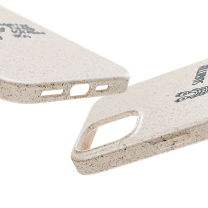 "Slightly Titled, Totally You"  —  Biodegradable Phone Case