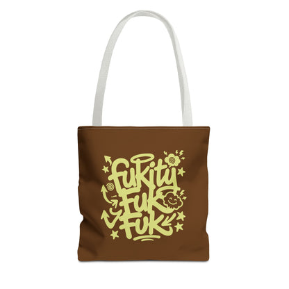 Tote Bag — Hand-Drawn Funky Lettering Graphic Tote