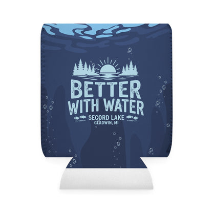 "Better with Water" Insulated Beer Can Koozie