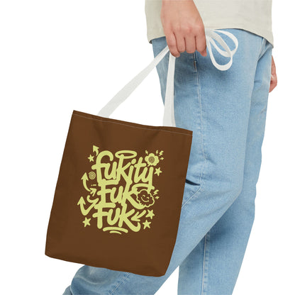Tote Bag — Hand-Drawn Funky Lettering Graphic Tote