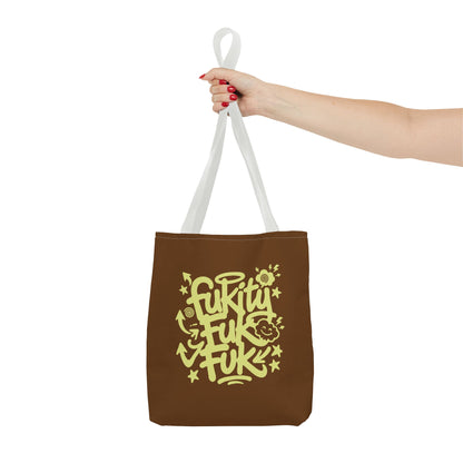 Tote Bag — Hand-Drawn Funky Lettering Graphic Tote