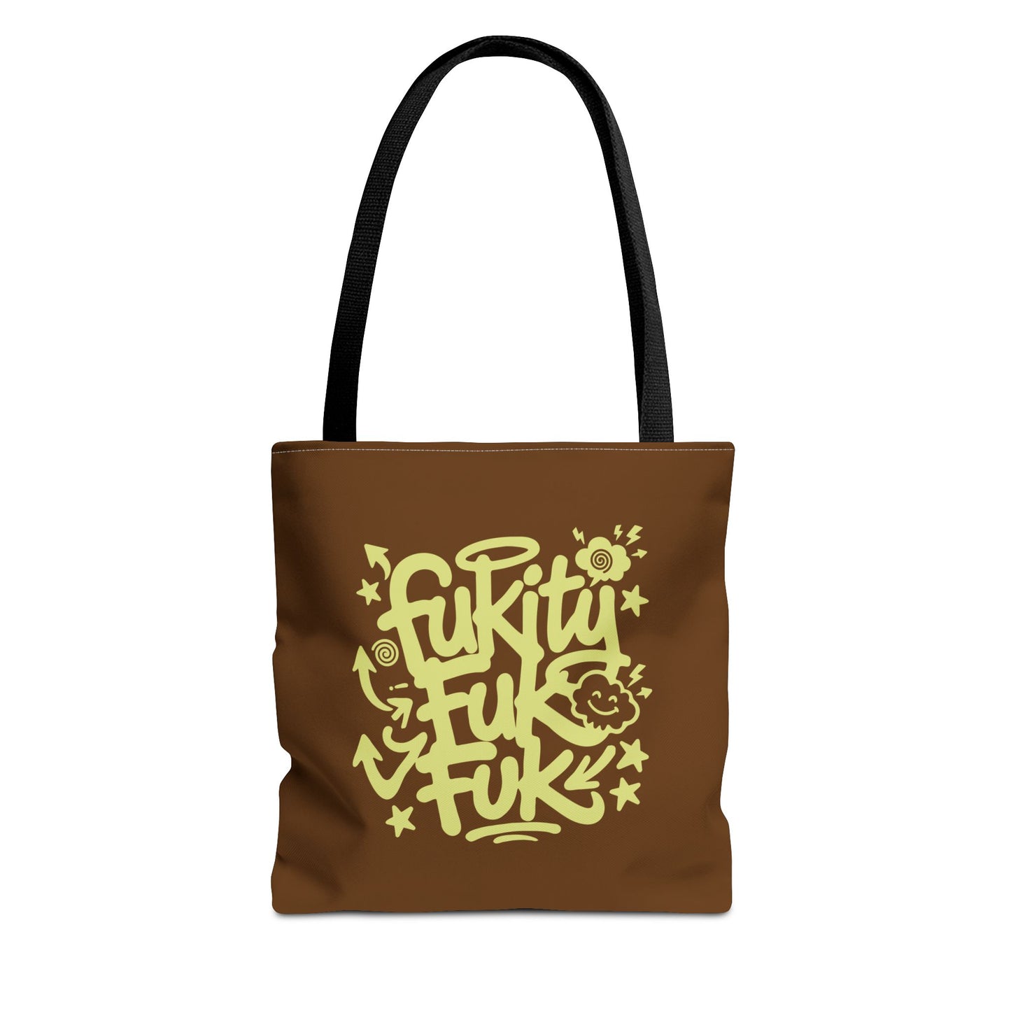 Tote Bag — Hand-Drawn Funky Lettering Graphic Tote
