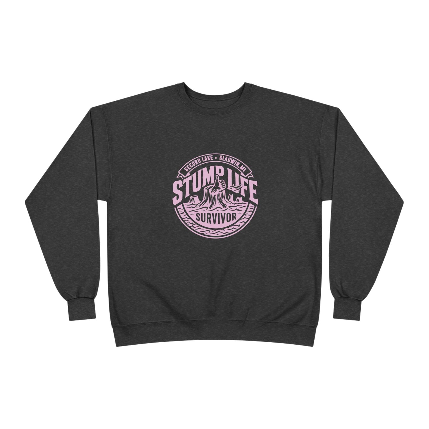 "Stump Life Survivor" Vintage Crewneck Sweatshirt