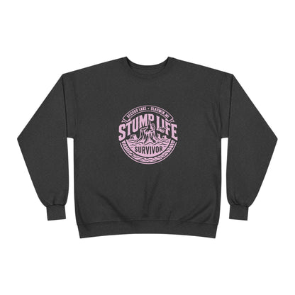 "Stump Life Survivor" Vintage Crewneck Sweatshirt
