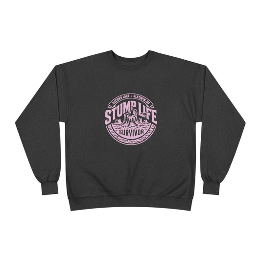 "Stump Life Survivor" Vintage Crewneck Sweatshirt