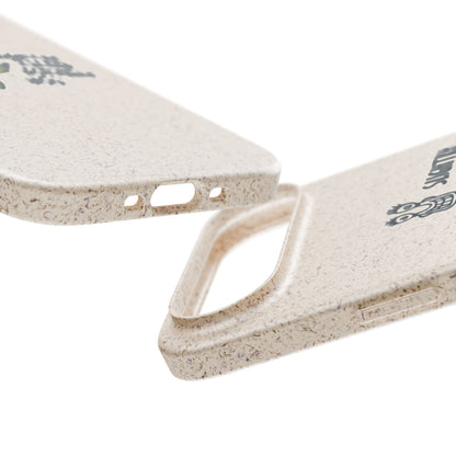 "Slightly Titled, Totally You"  —  Biodegradable Phone Case