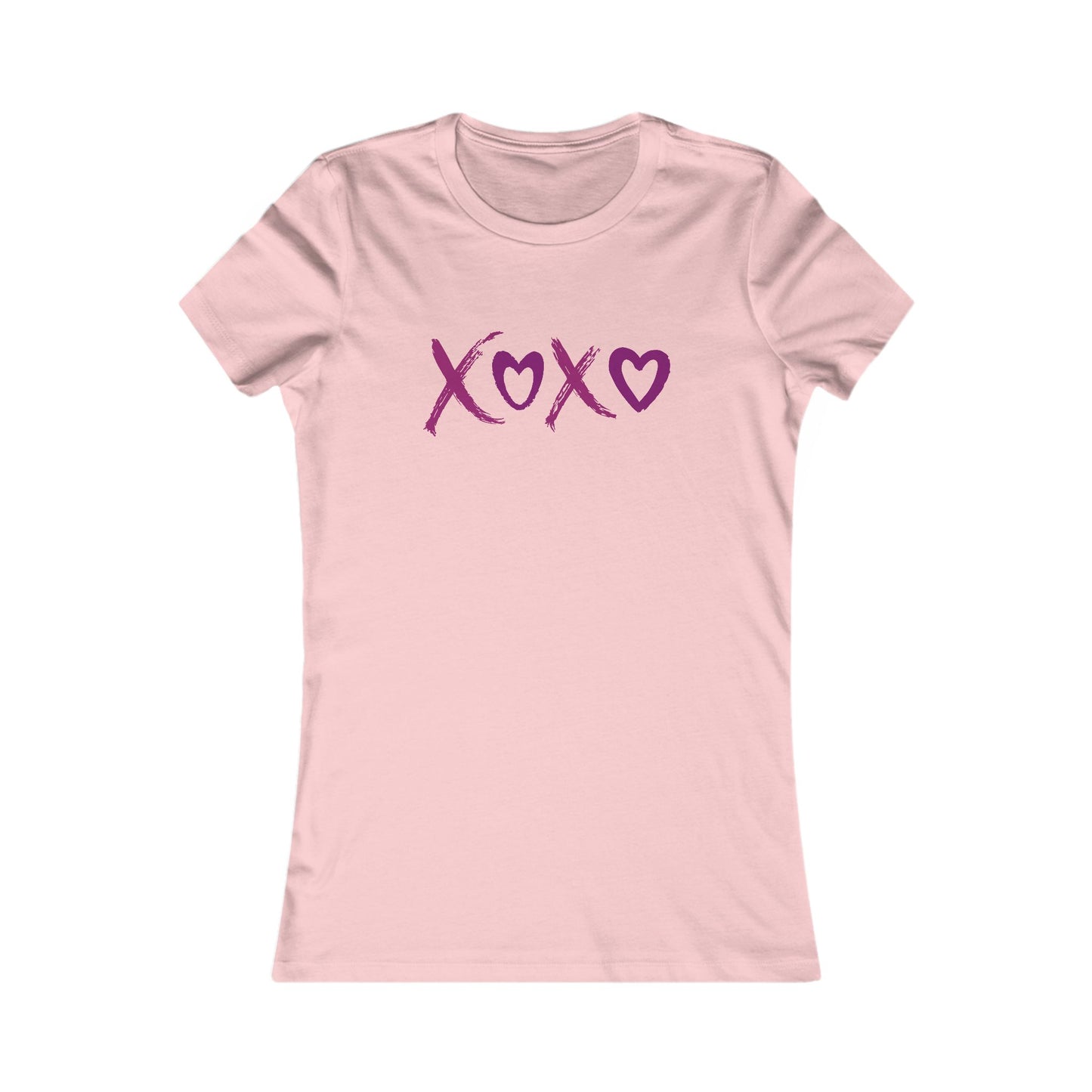 "XOXO" Bella+Canvas Heart Women's Tee