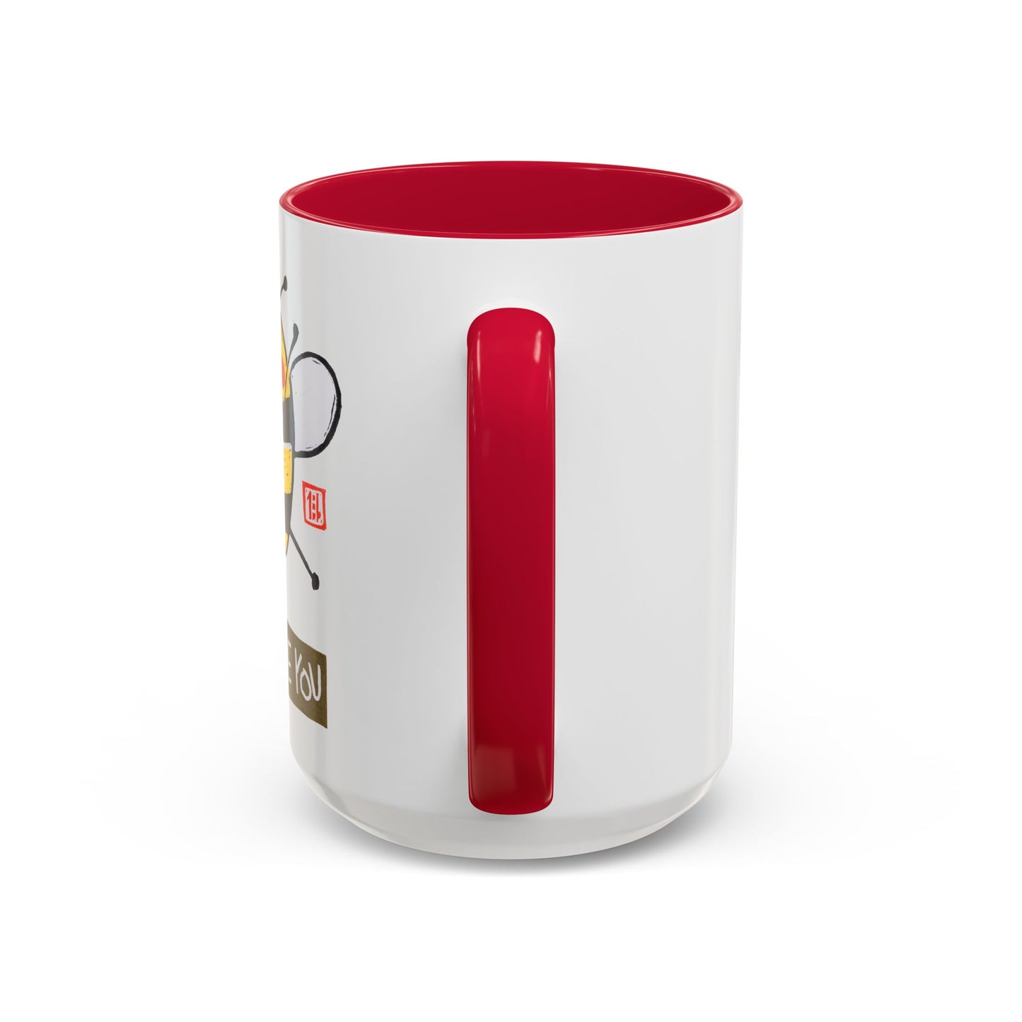 Cute Bee Coffee Mug | "You Bee You" Ceramic 15oz | Inspirational Gift