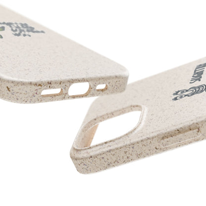 "Slightly Titled, Totally You"  —  Biodegradable Phone Case