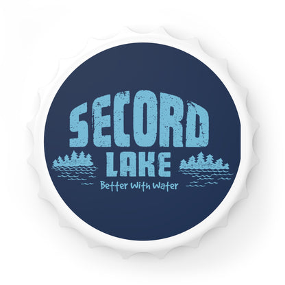 "Second Lake, Better With Water" Bottle Opener