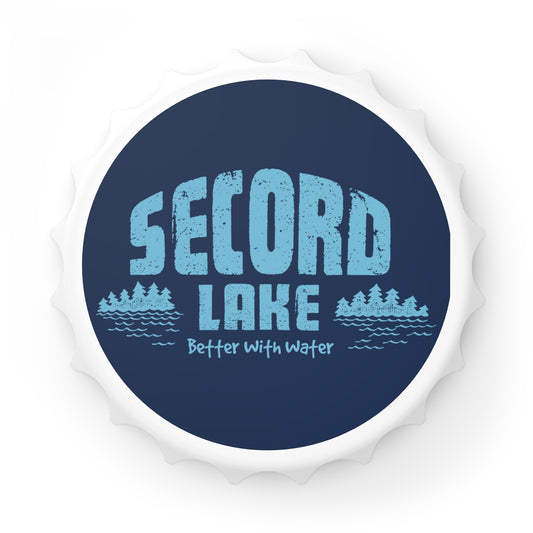 "Second Lake, Better With Water" Bottle Opener