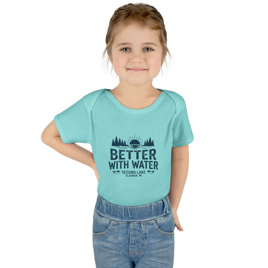 "Better With Water" Infant Bodysuit  Onesie