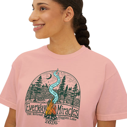 "Everyday Miracles" Women's Boxy Tee