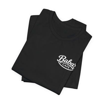 Baba's Cafe Logo T-Shirt — Vintage Diner Coffee Tee
