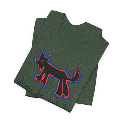 “Does He Byte?”  — Graphic Tee