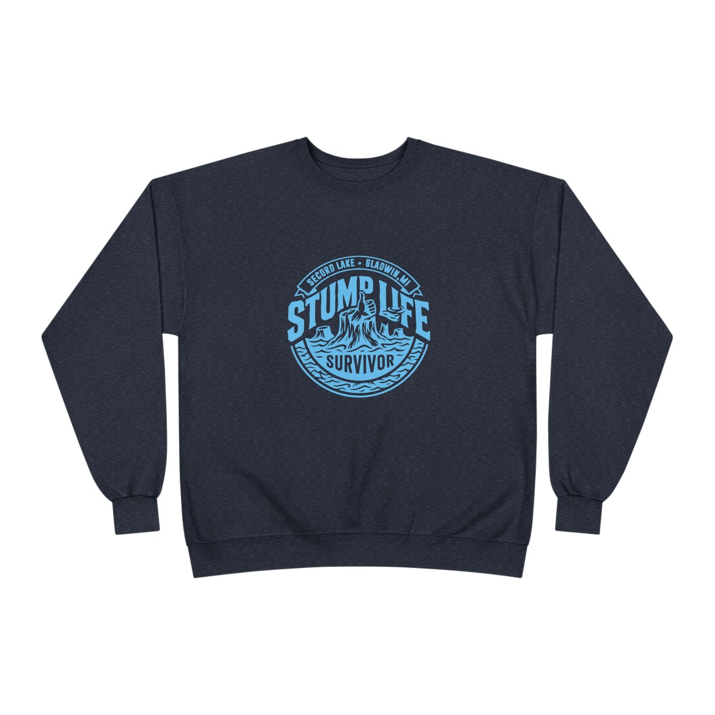 "Stump Life Survivor" Vintage Crewneck Sweatshirt