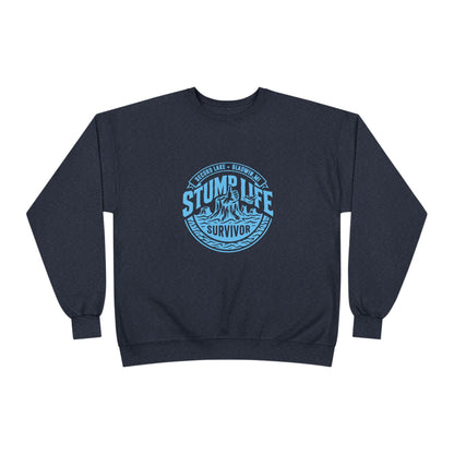 "Stump Life Survivor" Vintage Crewneck Sweatshirt